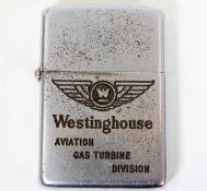 A Westinghouse Aviation Gas Turbine Division Zippo