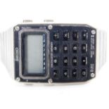 A retro Seiko calculator watch