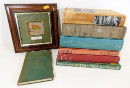 A quantity of books relating to angling twinned wi
