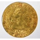 A rare high grade James VI 1595 gold coin