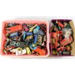 A quantity of mixed playworn a/f diecast toy cars