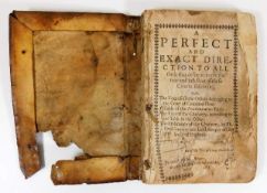 Book: A Perfect & Exact Direction To All 1641, som