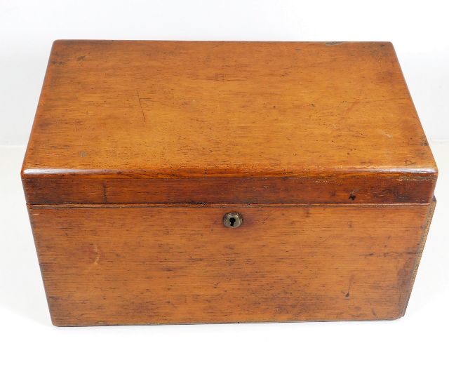 A Victorian stationery box