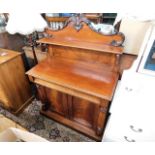 A Victorian mahogany chiffonier