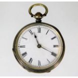 A fine 0.999 silver pocket watch stamped inside Ex