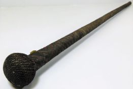 A c.1900 Zulu prestige stick 35in long