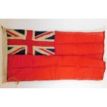 A British naval red ensign flag 42.5in x 20in