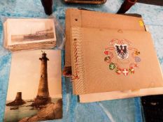A collection of various postcards & photographs