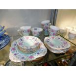 A Grafton china "Tiverton" part tea & cake set, 20