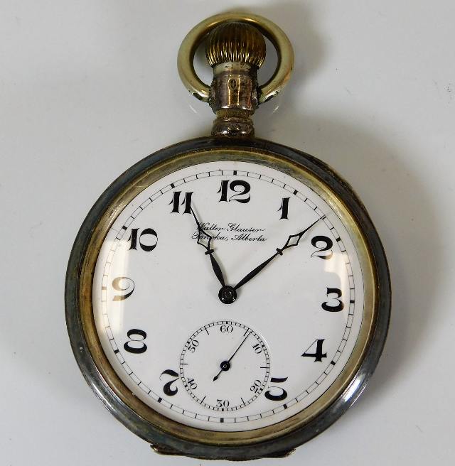 A Longines Walter Glauser, Alberta pocket watch, n