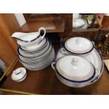 A quantity of mid 20thC. dinnerwares including two