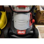 An electric Alko lawn mower