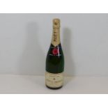A bottle of Moet & Chandon champagne