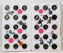 A 2012 Olympics boxed fifty pence coin set