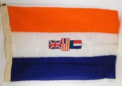 A South African (1928–1994) naval flag 37in x 24in