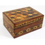 A small Tunbridge Ware style box