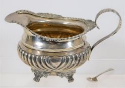 A C. S. Harris & Sons Ltd. London silver creamer w