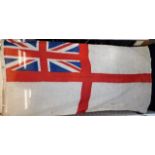 A British naval white ensign flag 70in x 34in