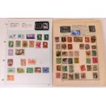 A quantity of loose stamp album sheets, Britain &