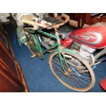 A vintage Royal Ensign pedal cycle