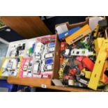 A large quantity of model diecast cars, many relat