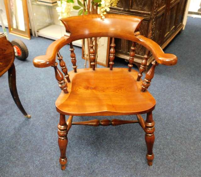 A Peter Blomfield smokers bow chair