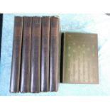Six volumes of Thompson gardeners assistant books