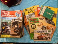 A quantity of motoring & motorcycling related maga