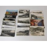 A quantity of various postcards, mostly topographi