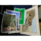 Two portfolios of pictures & prints
