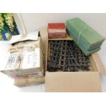 Five boxes of O gauge railway track