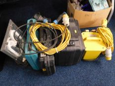 Dewalt & Makita 110 volt tools, a 110 volt work la