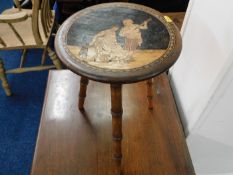 A small inlaid Sorento style table