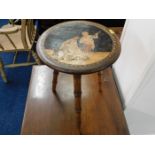 A small inlaid Sorento style table