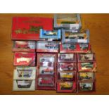 A box of diecast models to include Matchbox & Corg