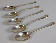 A set of five teaspoons, Henry Williamson Ltd. 192