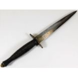 An early 20thC. Fairbairn Sykes style marine dagge