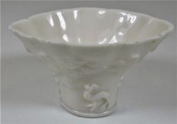 A 16th/17thC. Ming period Chinese white porcelain