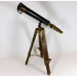A brass Stanley telescope