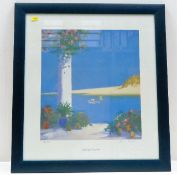 A framed John Miller limited edition print titled