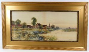 A Frederick Gordon Fraser signed framed watercolou