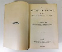 Book: A History of Greece to the Death Of Alexande