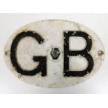 A mid 20thC. motorists AA & GB badge