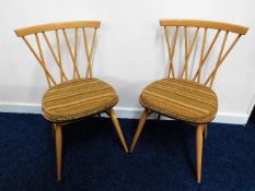 A pair of Ercol Chiltern chairs