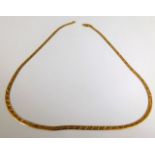 A 9ct gold necklace 5.7g