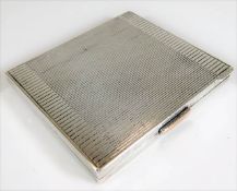 A silver cigarette case M. Wachenheimer & Co. Ltd