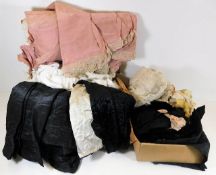 A quantity of 19thC. clothing & various linen item