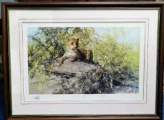 A framed David Shepherd Limited Edition print 608/