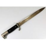 A WWII E.U.F. Horster Solingen German bayonet 14.5