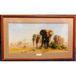 A framed David Shepherd open edition print of The